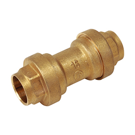RC102 Straight push fitting, for plastic pipes