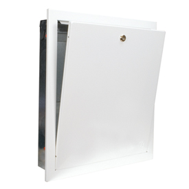 R500-2 Flush-mount cabinet with adjustable height and depth