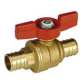 GZ651 Shut-off ball valve, with red T-handle