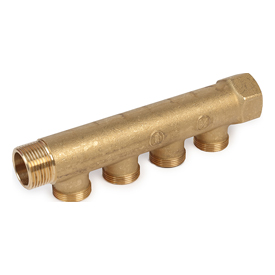 R580C Modular brass manifold
