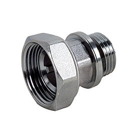 P15TG-6 Tail piece with self-sealing male connection, with nut and gasket, for R356M1,R357M1,R358M1,R356B1,R