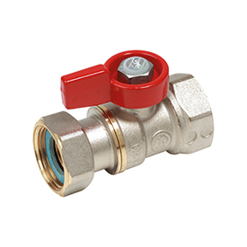 R251P-1 Ball valve, female-female connections, for under boiler use and meters connection