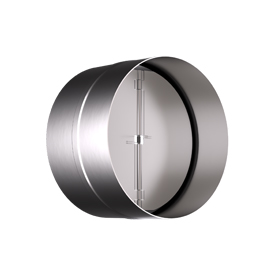 KFC-DAMP Non-return damper for single supply connection, for KFC-M fan coil