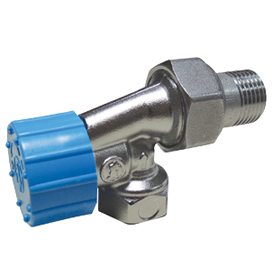 R415H Reverse angle valve with thermostatic option (threaded connection M30x1,5 mm)