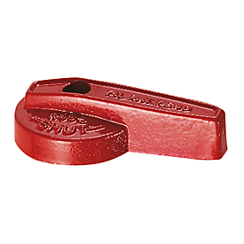 P22L Metallic red short lever for ball cocks