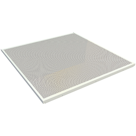 K120 GK TOP inactive metal panels for radiant suspended ceilings with exposed parallel or crossed structu