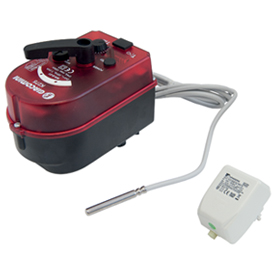 K275 Actuator with integrated regulator for R295, R296 or R297 mixing valves