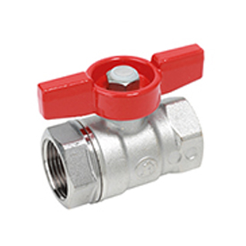 R251D Ball valve, female-female connections