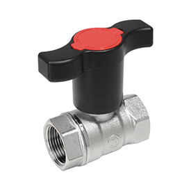 R251TH Ball valve, female-female connections