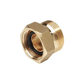 R178R Straight fitting, male-female base adaptor or Eurocone connections