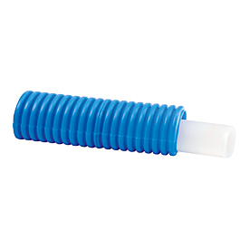 R993 Giacoflex PEX-b pipe for plumbing systems, blue sleeve