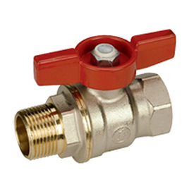 R914 DADO ball valve, female-male connections