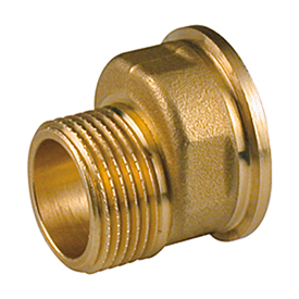 P15EM Eccentric tail piece, male connections