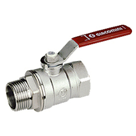 R254DL Ball valve, female-male connections