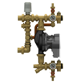 R557R-1 Units with thermostatic fixed point regulation
