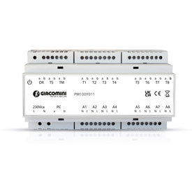 PM100R Control unit with 8 input and 8 output