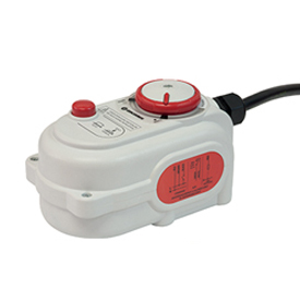 K272 Actuator for R276, R276B, R277, R278, R279, R279D valves, with knob for manual operation