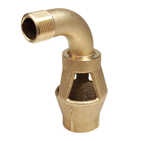 R141C 90° elbow relief funnel