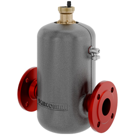 R87FL Boiler room air separator with flanged connections