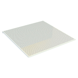 K6-T15 GK CLASSIC inactive metal panels for radiant suspended ceilings with exposed T15 structure