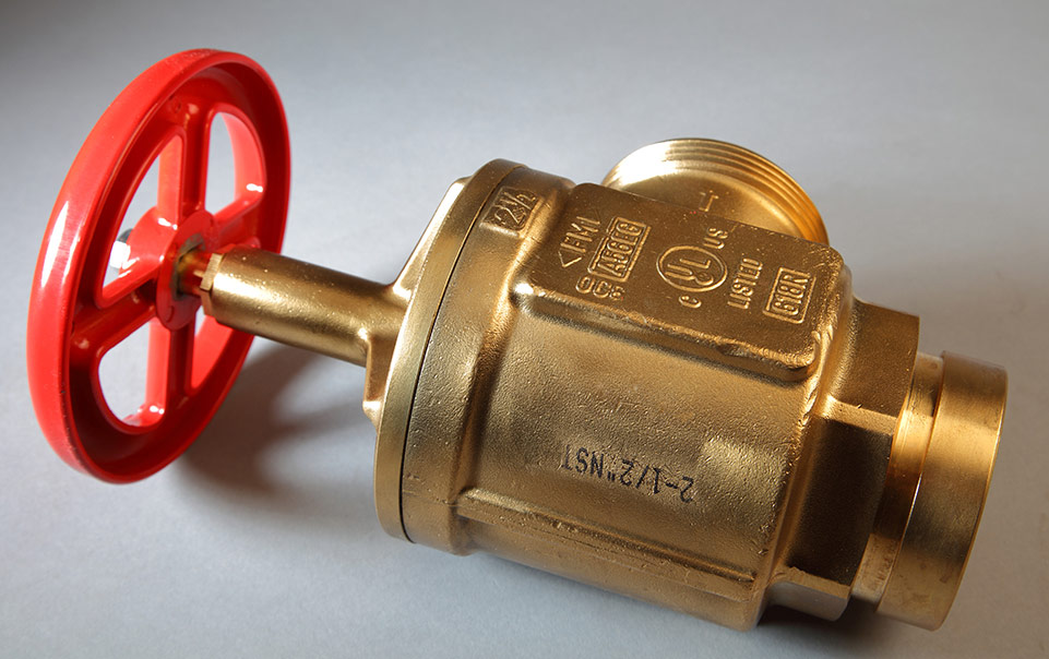 Hydrant connection valves