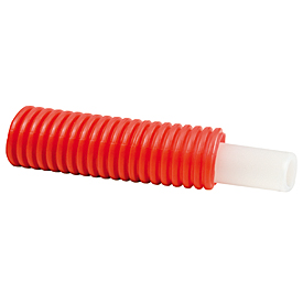 R995R Giacotherm PEX-b pipe for heating/cooling systems, red sleeve