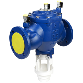 R626FL Dual-check backflow preventer, BA type, flanged connections