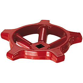 P22C Red handwheel for R54, R55, R230 gate valves