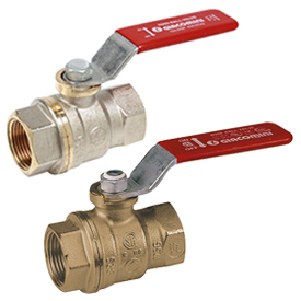 A730 Ball valve for fire protection applications with water, full port, UL and FM listed