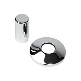 H174A Chrome plated cover plate and cap for H173