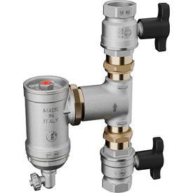 R146CK-2 Adjustable magnetic dirt separator kit with shut-off ball valves