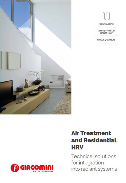 Air treatment and residential HRV