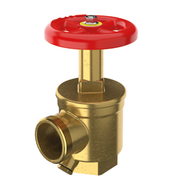 A51 Angle hose valve with hydrolator