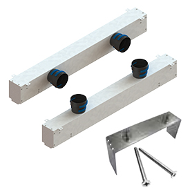 KGP-LA Housing plenum for KGP-L linear diffusers