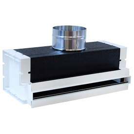 KPB-LC Linear concealed plenum made of EPP