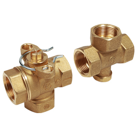 R279 Three-way zone valve, female-female connections